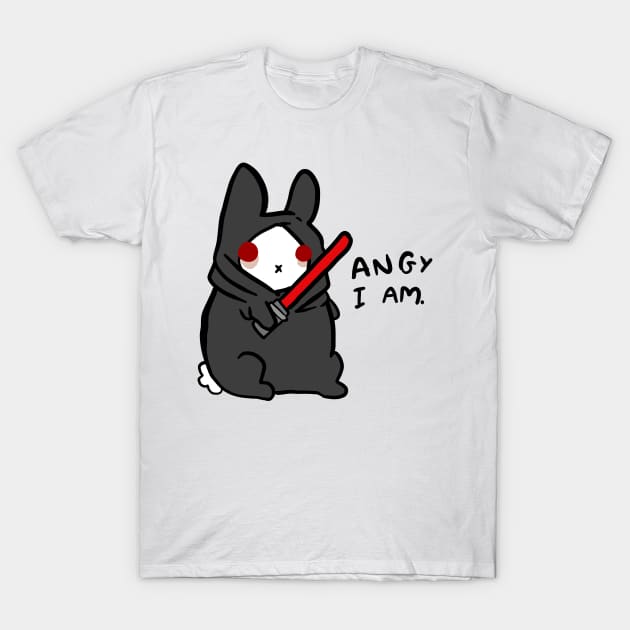 Evil space bunny T-Shirt by SpaceKermit